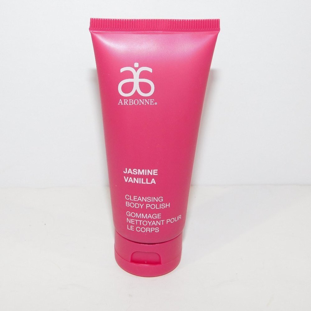 Arbonne Jasmine Vanilla Cleansing Body Polish 2 oz